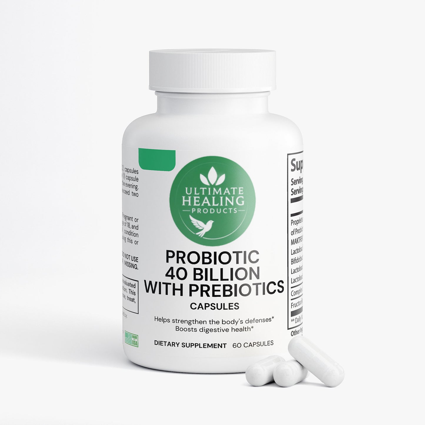 Probiotic 40 Billion with Prebiotics