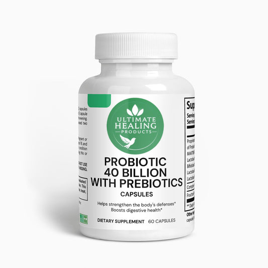 Probiotic 40 Billion with Prebiotics