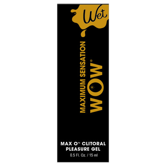 Wet Maximum Sensation Wow Clitoral Arousal Gel - 0.5 Fl. Oz