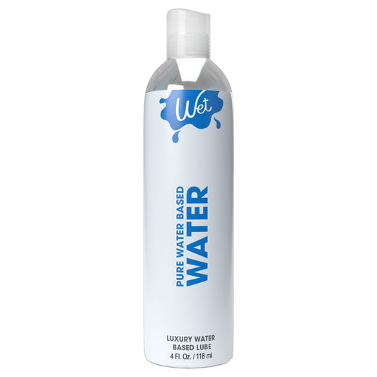 Wet Water - Luxury Water-Based Lubricant (4 Oz): Dive Into Sensation